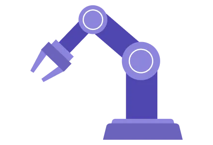 ロボットアームのイラスト